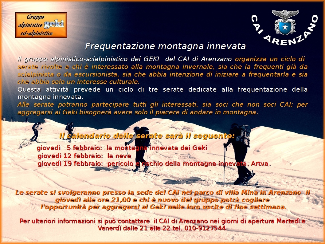 montagna innevata 2015